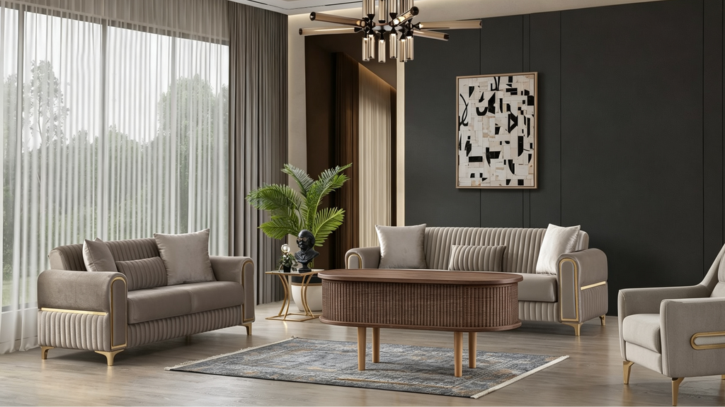 Table basse relevable avec compartiment de rangement caché et étagère inférieure, table de centre moderne en bois pour salon