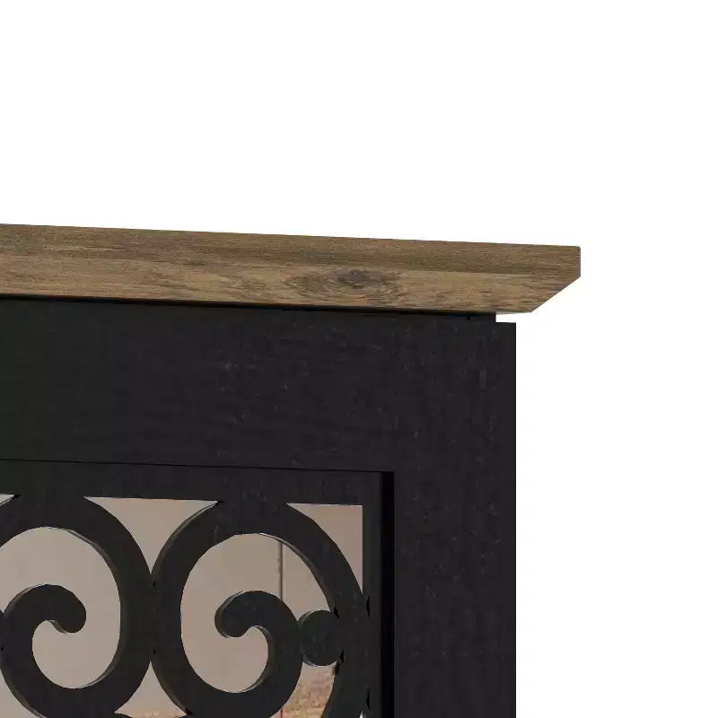 Garde-manger 4 portes avec étagères réglables, 80 L x 40 P x 162 H cm