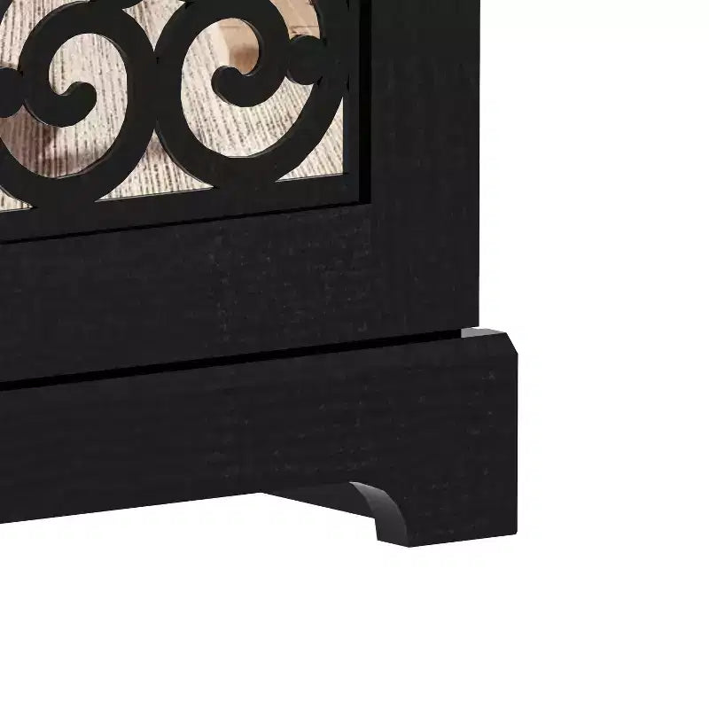 Garde-manger 4 portes avec étagères réglables, 80 L x 40 P x 162 H cm