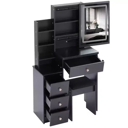 Garde-manger 4 portes avec étagères réglables, 80 L x 40 P x 162 H cm