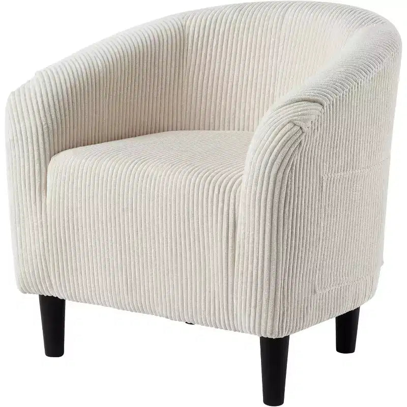 Fauteuil d'appoint en velours, fauteuil club confortable avec accoudoirs, fauteuil crapaud rembourré et moelleux pour salon, chambre, bureau, salle d'attente