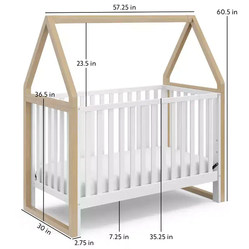 Lit de bébé convertible 6-en-1