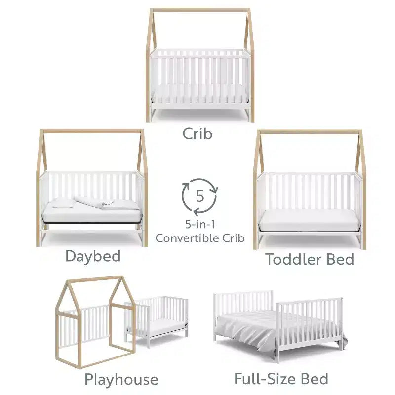 Lit de bébé convertible 6-en-1